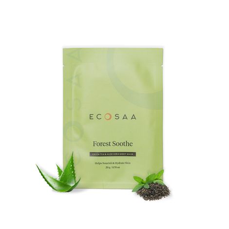 Buy Ecosaa Forest Soothe Sheet Mask 1 pc-Purplle