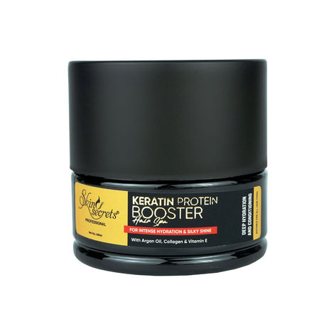 Buy Skin Secrets Keratin Protein Booster Hair Spa with Hydrolyzed Keratin & Argan Oil| No Parabens, & Silicones| 450 gm-Purplle