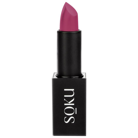 Buy SOKU Censored Creamy Matte Lipstick Crushing On You 02 (4.2 gm)-Purplle