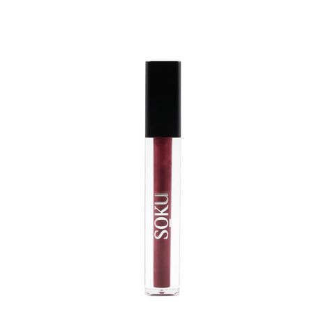 Buy SOKU Wink & Wow Plumping Lip Gloss Berry Juicy 01 (3.5 ml)-Purplle