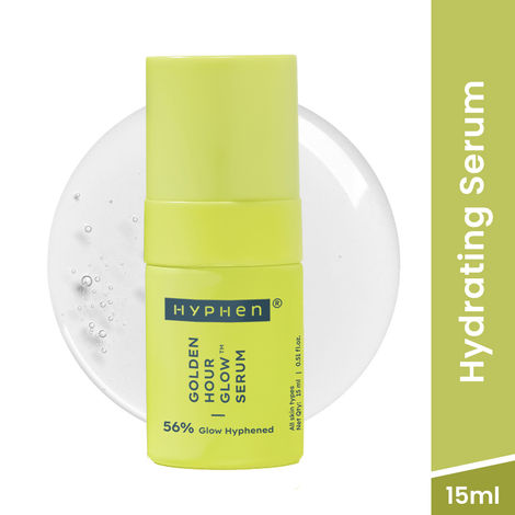 Buy Hyphen 5% Niacinamide 1% Alpha Arbutin Brightening Face Serum | 25% Vit C Rich Kakadu Plum for Glowing Skin | 56% Glow Actives for Dark Spots (15 ml)-Purplle