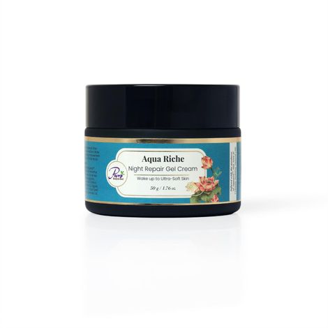 Buy Puro Body & Soul Aqua Riche Night Repair Gel Cream 50 gm Jar-Purplle