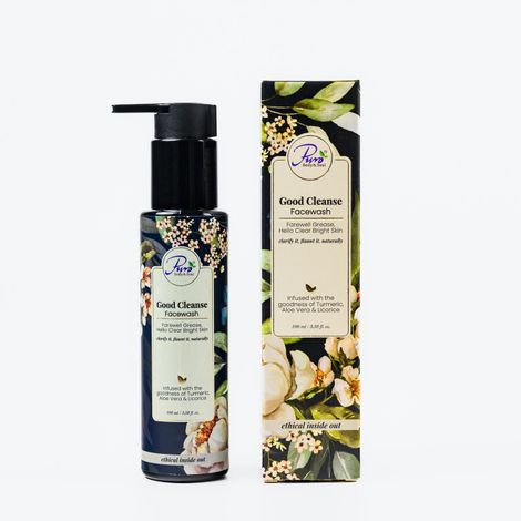 Buy Puro Body & Soul Good Cleanse Facewash for Bright Skin 100 ml-Purplle
