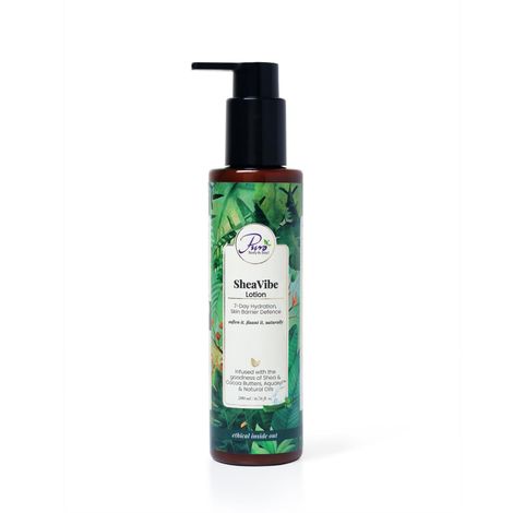 Buy Puro Body & Soul Shea Vibe Lotion 200 ml-Purplle