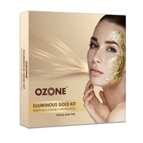 Buy Ozone Illuminous Gold Facial Kit - 60 gm (Pack of 1)-Purplle