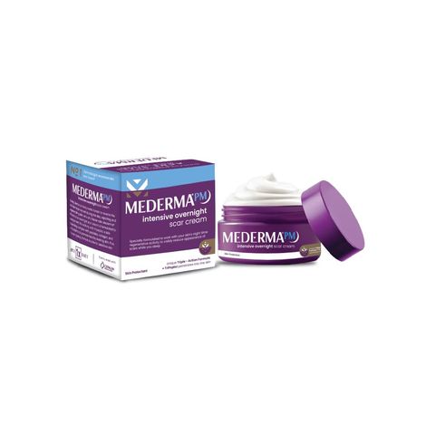Buy Mederma PM Intensive Overnight Acne Removal Cream JAR 10 gm-Purplle