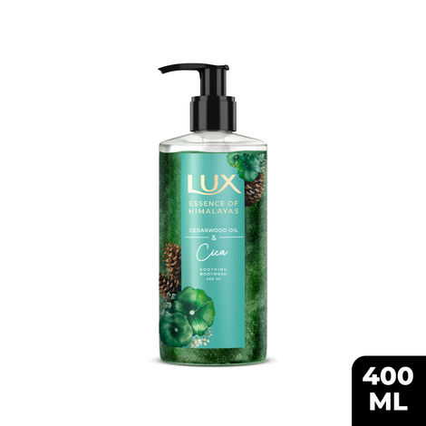 Buy Lux Essence of Himalayas Cedarwood Oil & Cica Soothing Body Wash (400 ml)-Purplle