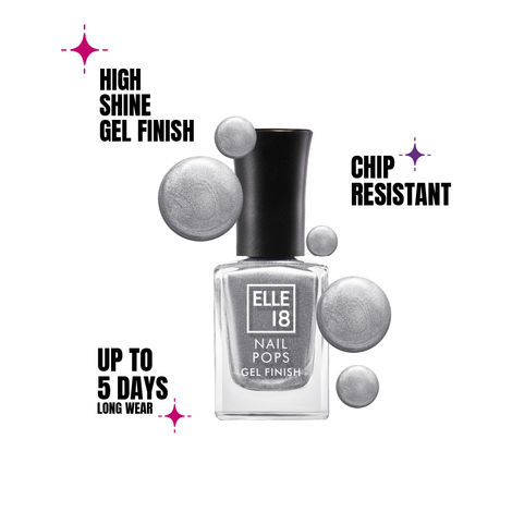 Buy Elle18 Nail Pop Gel Finish -G3 (10 ml)-Purplle