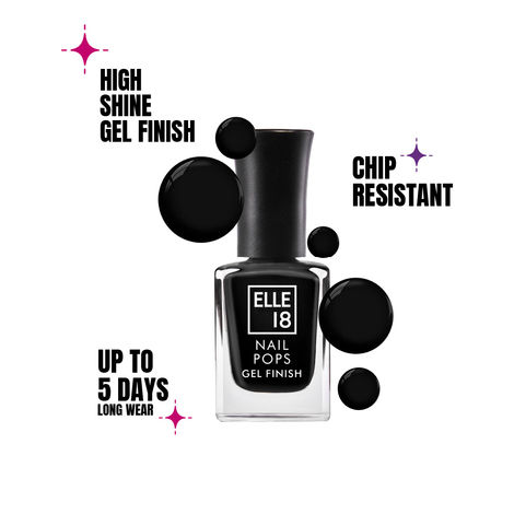 Buy Elle18 Nail Pop Gel Finish -G6 (10 ml)-Purplle