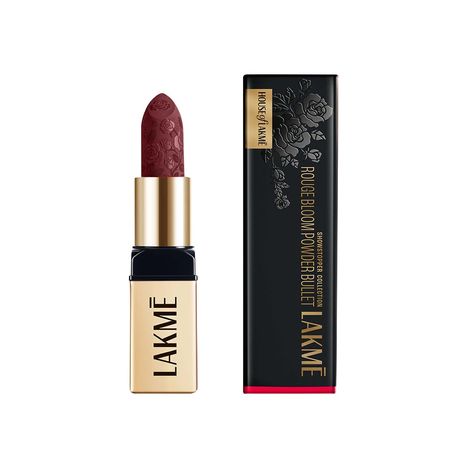 Buy Lakme Rouge Bloom Powder Matte Bullet Plum Garden-208 - 4 gm-Purplle