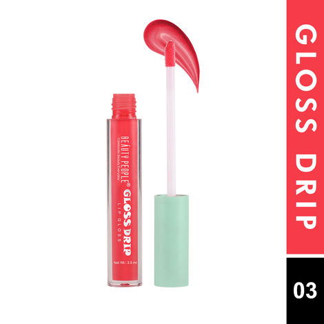 Buy Beauty People Lip Gloss Drip Serum Inflused - Ambivert | Long-Lasting, Hydrating, Lightweight, Waterproof (BP-03, 3.5 ml)-Purplle