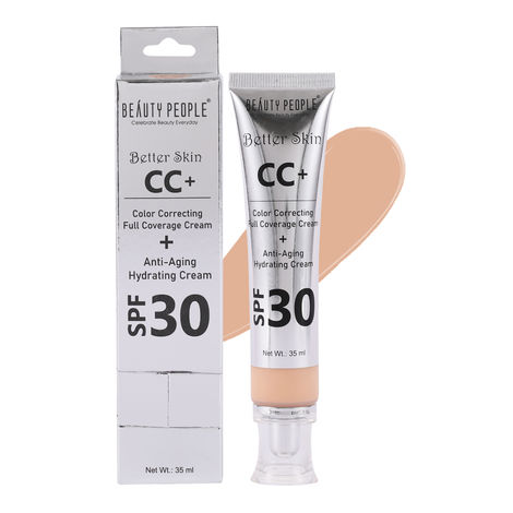 Buy Beauty People CC Cream Lightweight Foundation| CC Cream For Women (BP-02,&nbsp;35 ml)-Purplle