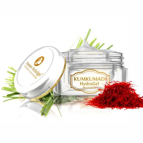 Buy Passion Indulge KUMKUMADI Hydra Gel Moisturizer for Skin Glow, Skin Brightness, Freckles, Skin discoloration 50 gm-Purplle