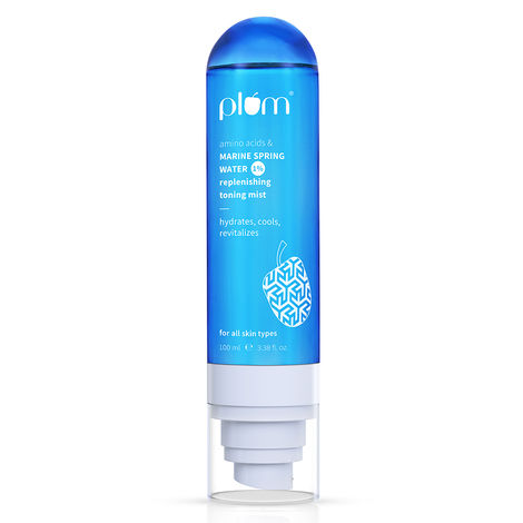 Buy Plum 1% Marine Spring Water Replenishing Toning Mist Spray with Amino Acids | 100 ml-Purplle