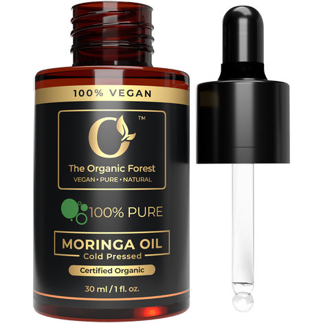 Buy The Organic Forest Plant Based Organic Neem Oil for Skin, Hair and Plants – Pure Cold Pressed Neem Oil For Hair Dandruff and Lice – Soothing & Nourishing 30 ml-Purplle