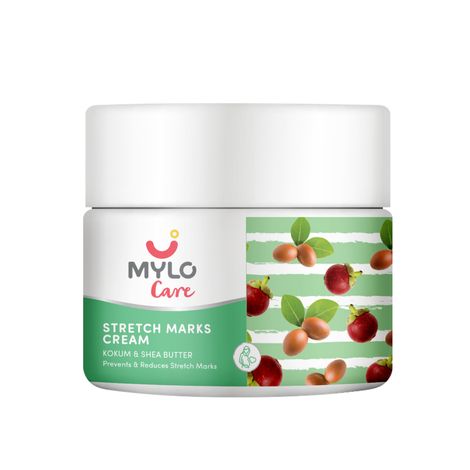 Buy Mylo Stretch Marks Cream with Shea Butter, Saffron and Aloe Vera For for Pregnancy 100 gm-Purplle