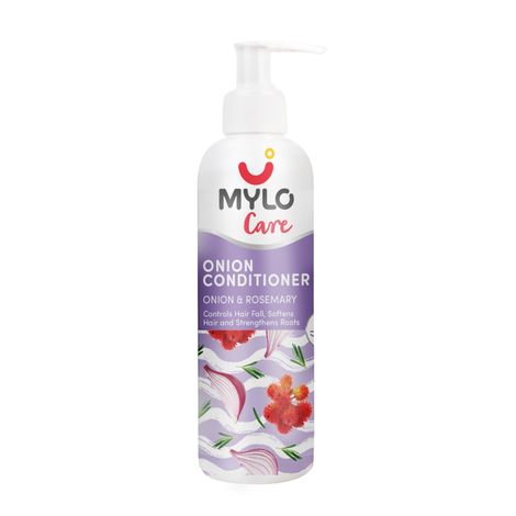 Buy Mylo Anti Hair Fall Conditioner with Red Onion For Strengthens Hair and Growth 200 ml-Purplle