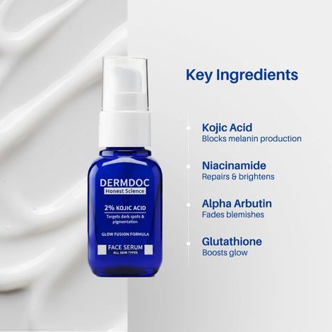 DermDoc 2% Kojic Acid Face Serum (20 ml)