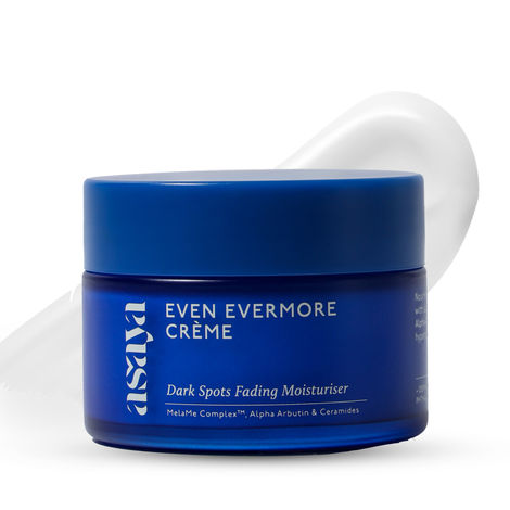 Buy Asaya Ceramides Moisturizer with Alpha Arbutin | Dark Spots & Acne Marks Removal Cream | MelaMe™ Complex for Hyperpigmentation & Even Skin Tone | For Face & Neck | Oily, Dry & Combination Skin | Men & Women | 50 gm-Purplle