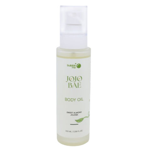 Buy Bubble Me Jojo Bae Body Oil with Almond & Vitamin E for Deep Nourishment | 256 ml-Purplle