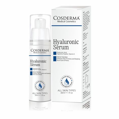 Buy Cosderma Hyaluronic Acid Serum | Hydration, Firming & Skin Texture Enhancement 30 ml-Purplle