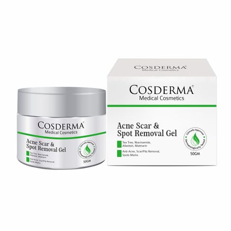 Buy Cosderma Acne Scar & Spot Removal Gel | Advanced Peptides for Youthful Skin 50 gm-Purplle