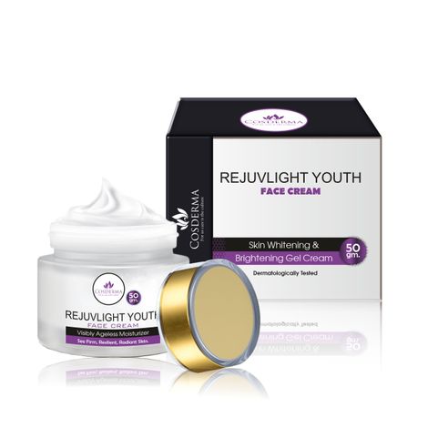 Buy Cosderma RejuvLight Youth Face Cream | Anti-Aging & Hydrating Moisturizer with Argireline and Peptides 50 gm-Purplle