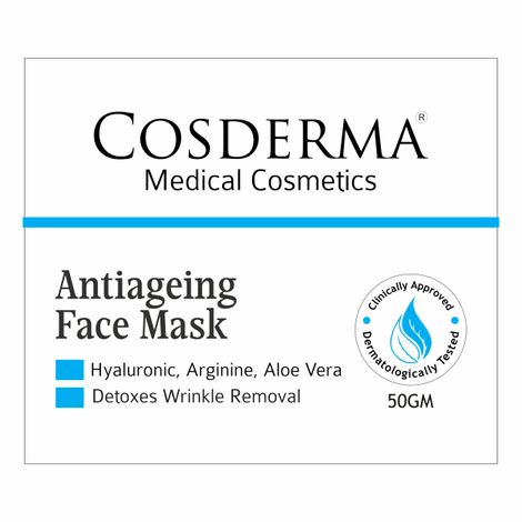 Buy Cosderma Antiaging Face Mask for Hydration, Collagen Boost & Brightening 50 gm-Purplle