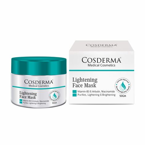 Buy Cosderma Lightening Face Mask | Niacinamide Mask for Natural Skin Brightening & Radiance 50 gm-Purplle