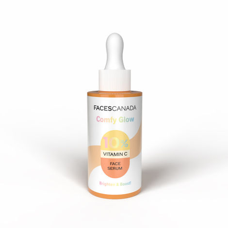 Buy FACES CANADA Comfy Glow 10% Vitamin C Face Serum (30 ml)-Purplle