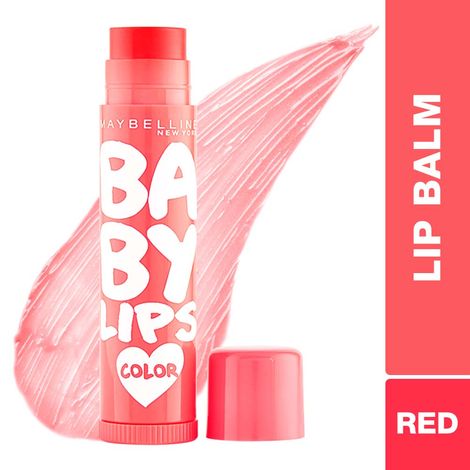 Buy Maybelline New York Baby Lips Color Lip Balm with SPF 11 Up To 24H Moisture - Cherry Kiss | 4 gm-Purplle
