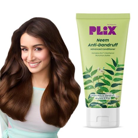 Buy PLIX Neem Anti-Dandruff Advanced Conditioner | With Dandelix Pro & Murumuru Butter | Paraben & Sulphate Free | Unisex (175 ml)-Purplle