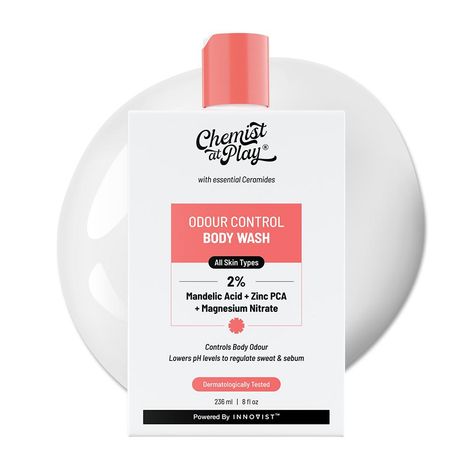 Buy Chemist At Play Odour Control Body Wash| Controls Body Odour| Long Lasting Freshness | Regulates sweat & sebum| 236 ml-Purplle