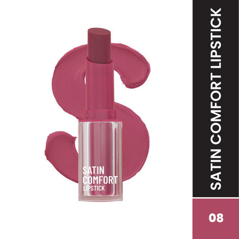 Buy Swiss Beauty Satin Comfort Lipstick - Salmon Pink - 3 gm-Purplle