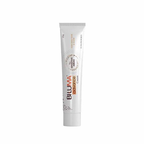 Buy Biluma Advance Sensitive areas brightening cream for even skin tone and glow | Soothes sensitive skin - 25 gm-Purplle