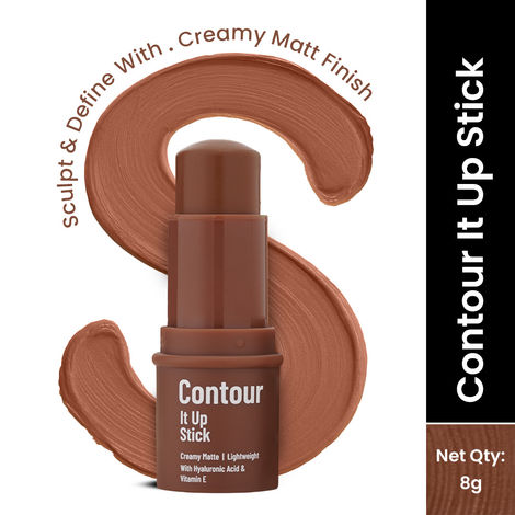 Buy Swiss Beauty Contour It Up Stick Contour - Walnut Brown, 8 gm | Sculpts & Defines | With Hyaluronic Acid & Vitamin E-Purplle