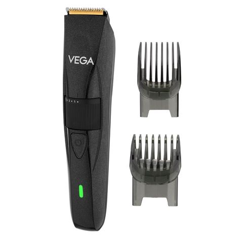 Buy Vega P2 Beard Trimmer for Men with 160 Mins Runtime, Titanium Blades & 40 Length Settings, Battery Powered, Cord and Cordless Use, 2 Comb Attachment, (Power Series P2, VHTH-26) | Gift for men-Purplle