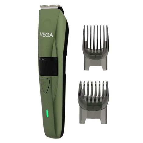 Buy Vega P1 Battery Powered Beard Trimmer for Men with 160 Mins Runtime & 40 Length Settings, 2 Beard Comb, Travel Friendly, Cord & Cordless Use, (Power Series P1, VHTH-25) | Gift for men-Purplle