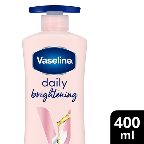 Buy Vaseline Daily Brightening Body Lotion For Healthy & Glowing Skin with Niacinamide 400 ml-Purplle