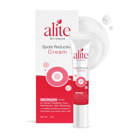 Buy Alite Spots Reduction Cream | Eliminates Dark Spots & Pigmentation | Brightens & Evens Tone | 360° Care for Spotless Skin 15 gm-Purplle