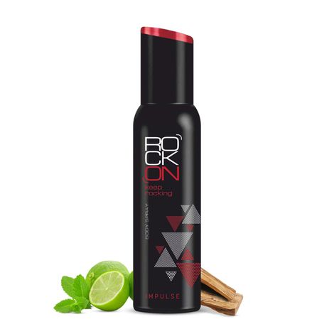 Buy ROCK ON LONG LASTING DEODORANT SPRAY (UNISEX) (IMPULSE ) 150 ml-Purplle