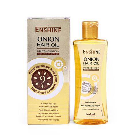 Buy Enshine onion hair oil, 100 ml-Purplle