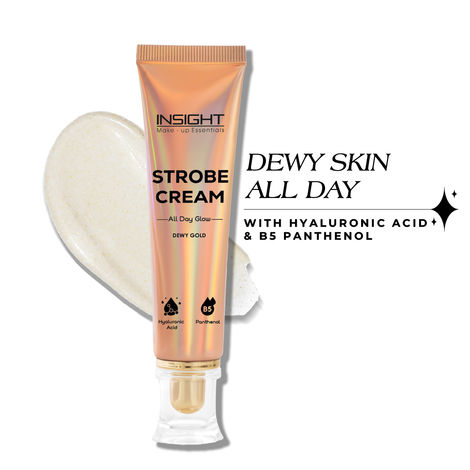 Buy Insight Makeup Essentials Strobe Cream - Dewy Gold – 30 gm-Purplle