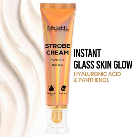 Buy Insight Makeup Essentials Strobe Cream - Dewy Gold – 30 gm-Purplle