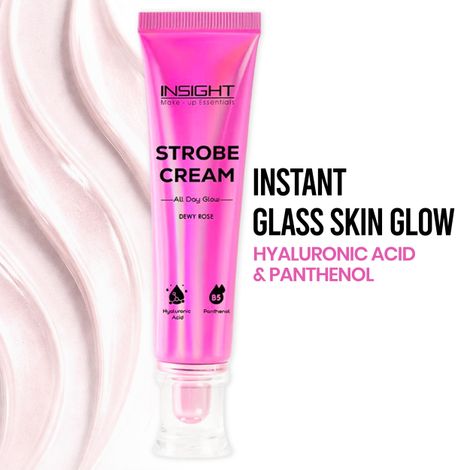 Buy Insight Makeup Essentials Strobe Cream - Dewy Rose – 30 gm-Purplle