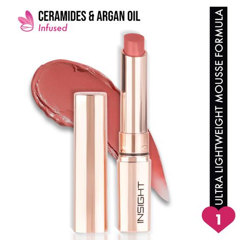 Buy Insight Makeup Essentials Mousse Lipstick - Cranberry Crumble – 2.5 gm-Purplle