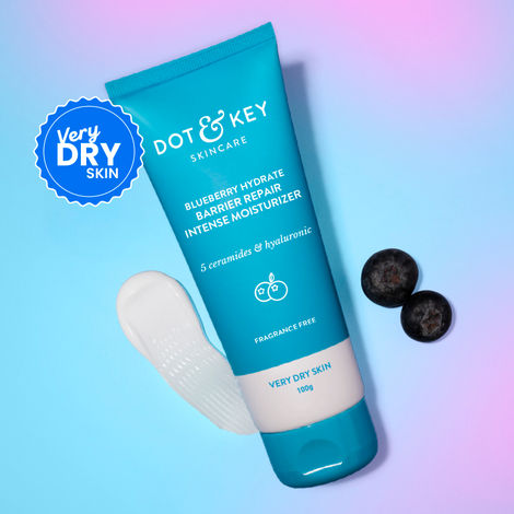 Buy Dot & Key Blueberry Hydrate Barrier Repair Intense Moisturizer - 100 gm-Purplle