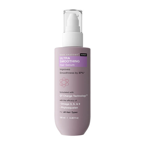 Buy Bare Anatomy Ultra Smoothing Hair Serum | Smoothens Hair | For Dry & Frizzy Hair (100 ml)-Purplle