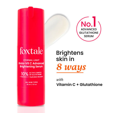 Buy Foxtale 10% Glutathione + Vitamin C Brightening Face Serum| Sensitive Skin Safe 30 ml-Purplle