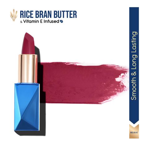 Buy Insight Professional Ultra Smooth Lipstick – Believe – 3.8 gm-Purplle